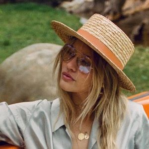 NWT Lack of Color Spencer Terracotta Straw Hat
